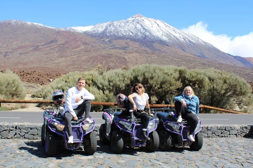 Jízda na čtyřkolkách Tenerife