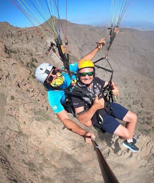 Paragliding na Tenerife 2026