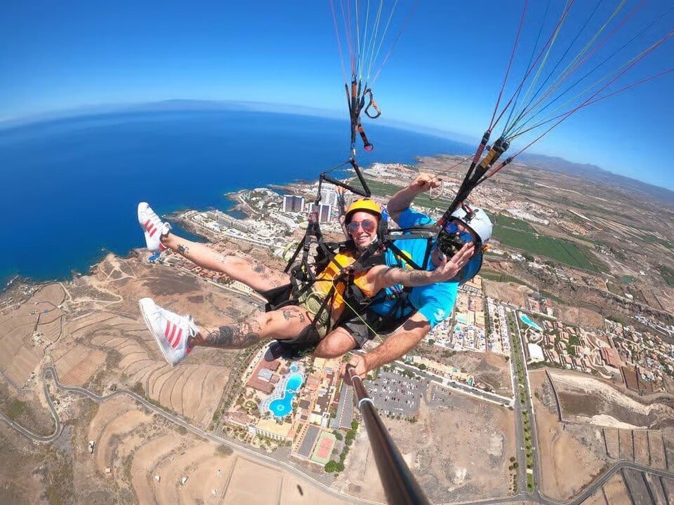 Paragliding na Tenerife 2026