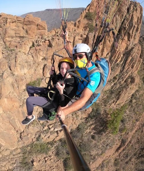 Paragliding na Tenerife 2026