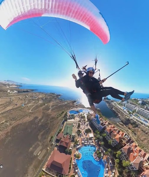 Paragliding na Tenerife 2026