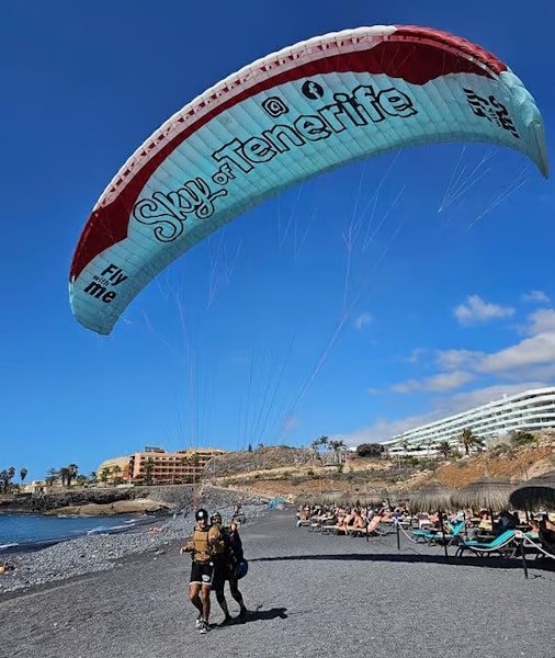 Paragliding na Tenerife 2026