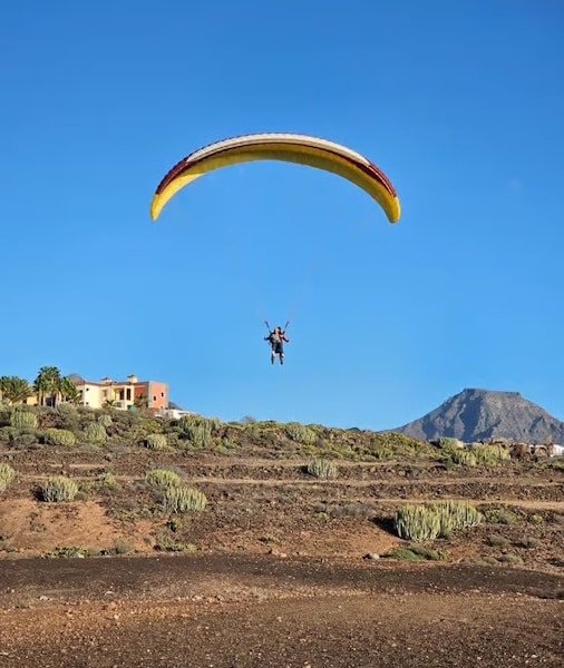 Paragliding na Tenerife 2026