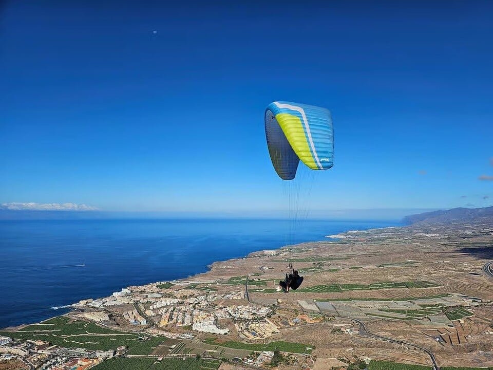 Paragliding na Tenerife 2026