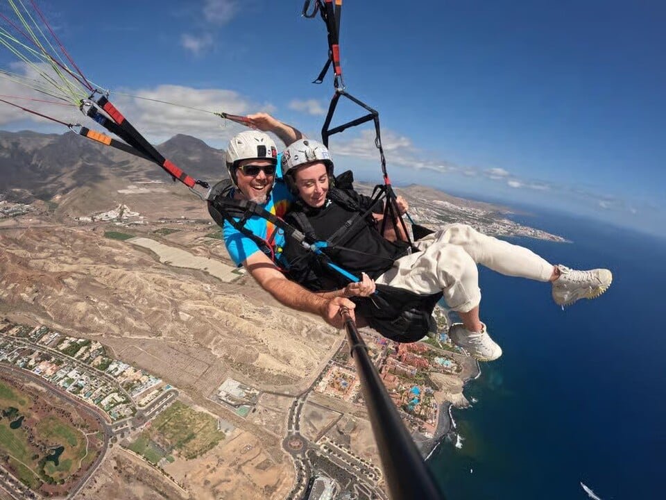 Paragliding na Tenerife 2026