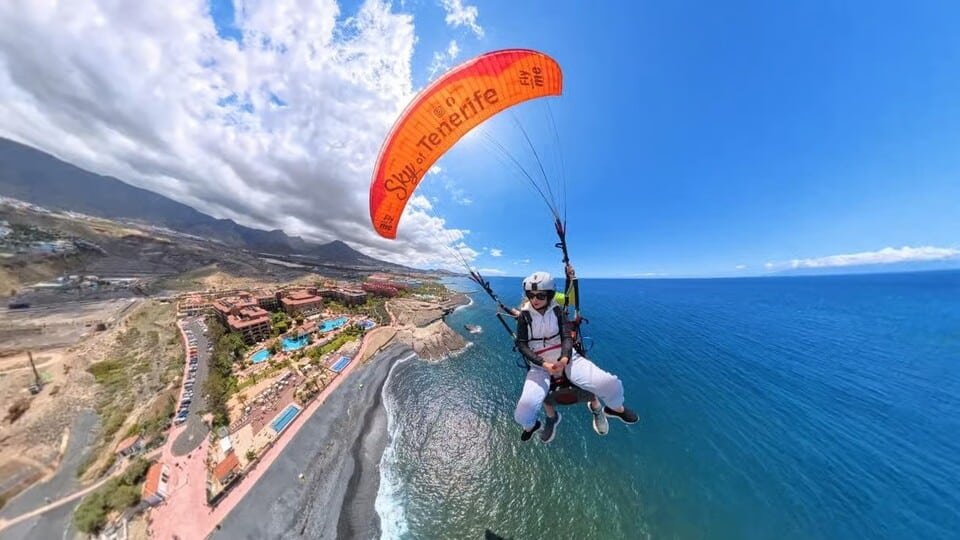 Paragliding na Tenerife 2026